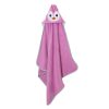 ZO-ZOO-11213 Zoocchini baby badcape Penny the Penguin hangend