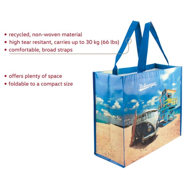 Brisa shopper bag Volkswagen VW T1 Bus beach life eigenschappen