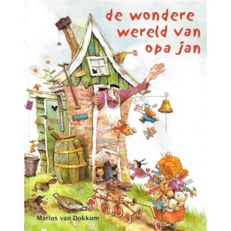 Marius van Dokkum leesboek de wondere wereld van opa Jan
