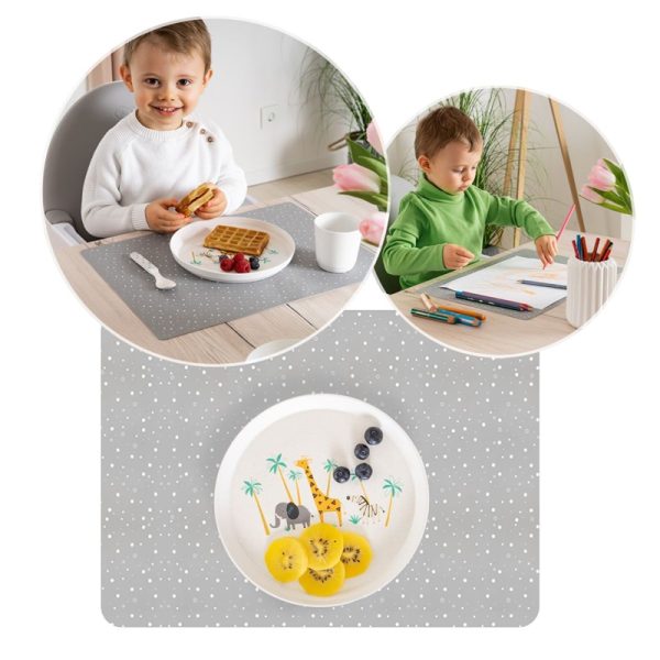 Reer eat'n tidy siliconen placemat