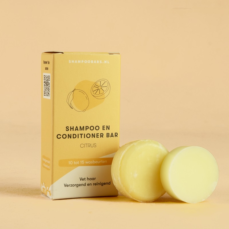 Shampoo Bars mini shampoo en conditioner bar citrus