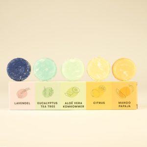 Shampoo Bars proefpakket shampoo bars