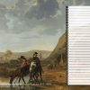 Studio Colori verjaardagskalender Hollandse meesters rivierlandschap met ruiters