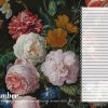 Studio Colori verjaardagskalender Hollandse meesters stilleven met bloemen in een glazen vaas