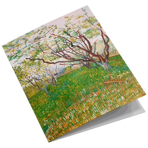 Studio Colori wenskaartenset van Gogh de bloeiende boomgaard