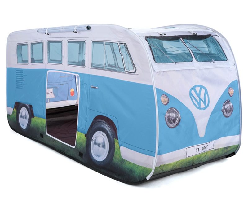 Volkswagen T1 bus kindertent blauw