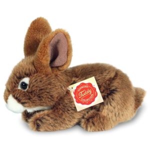 937098 Hermann Teddy Collection knuffel konijn zittend bruin