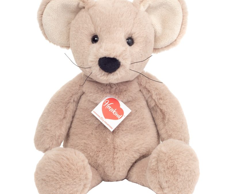 Hermann Teddy Collection knuffel muis Mabel 32 cm