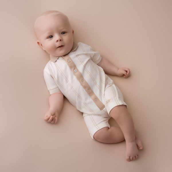 24036008 Frogs and Dogs onesie pique stripes eton achterkant