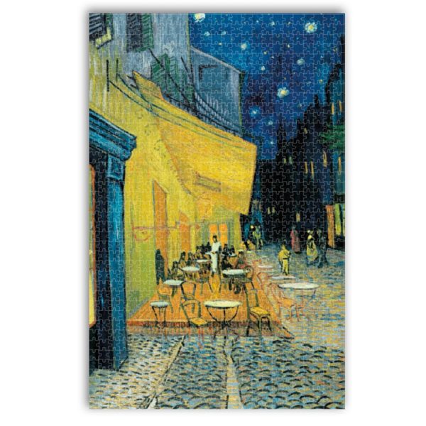 Vincent van Gogh puzzel Caféterras bij nacht voorbeeld