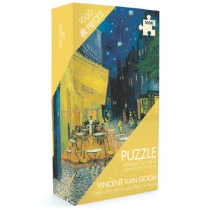 Vincent van Gogh puzzel Caféterras bij nacht voorkant