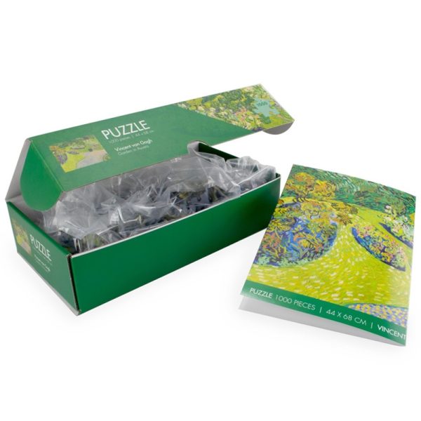 Vincent van Gogh puzzel Tuin in Auvers binnenkant