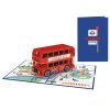 Papercrush pop-up kaart Londense bus voorkant en binnenkant