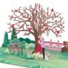 Papercrush pop-up kaart verliefd stel