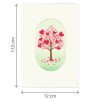 Papercrush pop-up kaart verliefd stel afmeting
