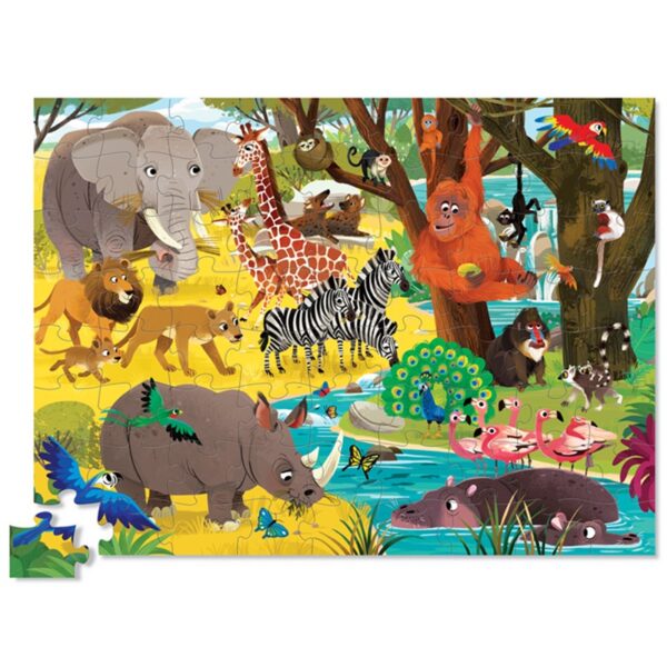 3852179 Crocodile Creek puzzel safaridieren puzzel