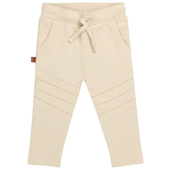 Frogs and Dogs lange broek happy with you sand voorkant