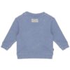 Frogs and Dogs sweater sand and sun blauw achterkant