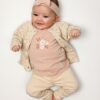25020001 Frogs and Dogs vest lurex goud sfeerfoto
