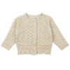 25020001 Frogs and Dogs vest lurex goud voorkant