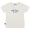 25024005 Frogs and Dogs t-shirt sand and sun wit voorkant