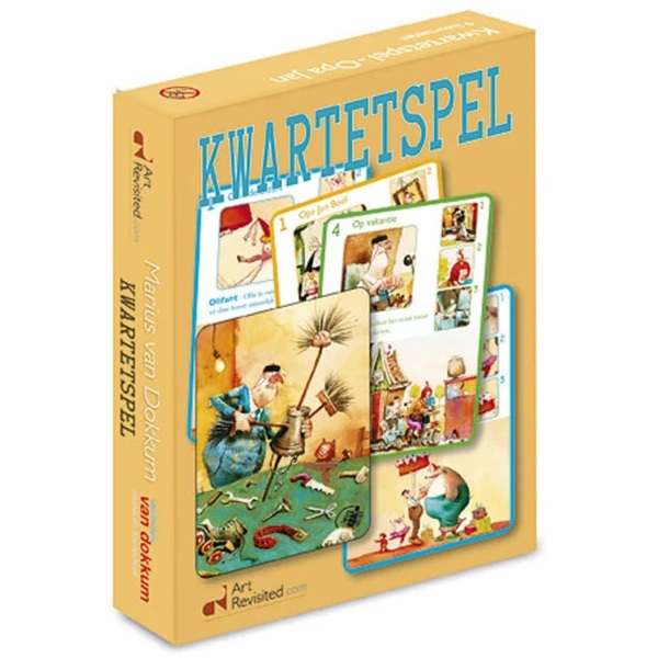 Marius van Dokkum kwartetspel XL opa Jan