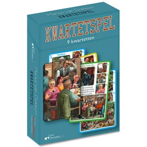 Marius van Dokkum kwartetspel XL smile