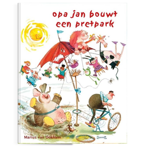 Marius van Dokkum leesboek opa Jan bouwt een pretpark