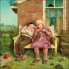 Marius van Dokkum wenskaartenset true love kaart liefde vergaat niet