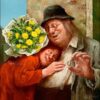 Marius van Dokkum wenskaartenset true love kaart recht uit het hart