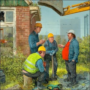 PM 665 Marius van Dokkum wenskaart een schepje er bovenop