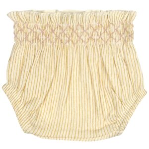 25020005 Frogs and Dogs bloomer geweven glitter goud voorkant
