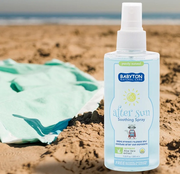Babyton natuurlijke after sun spray 200 ml sfeerfoto
