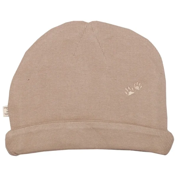 24037011 Frogs and Dogs beanie rib organic taupe