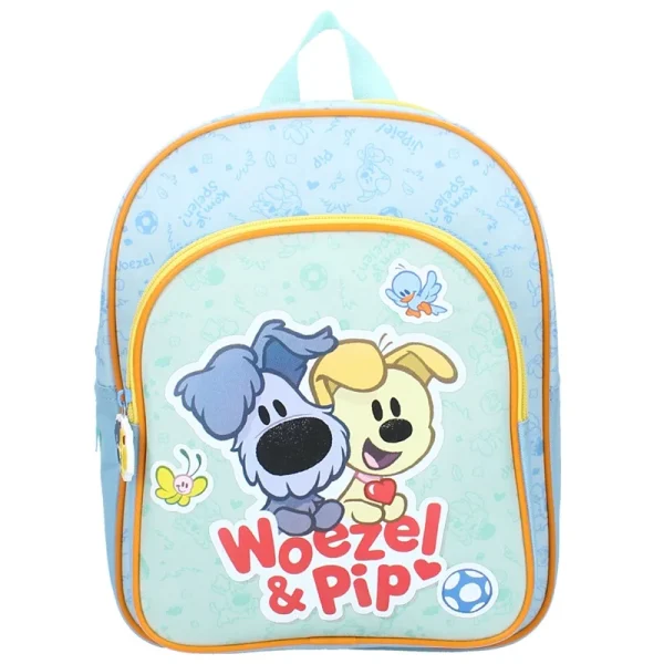 300-00569 Woezel en Pip rugtas plezier en magie voorkant