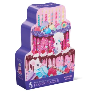 3840786 Crocodile Creek vloerpuzzel lets party verpakking