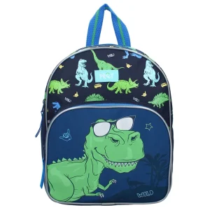 428-00442 Prêt rugtas happy go lucky dino voorkant