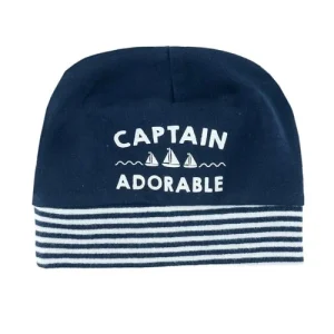 Feetje muts blauw captain