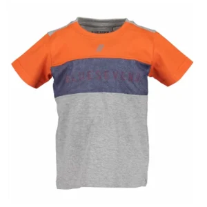 Blue Seven shortsleeve oranje