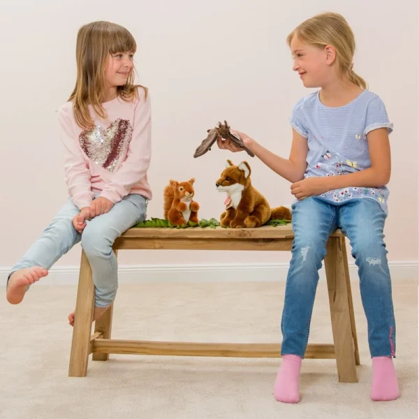 903215 Hermann Teddy Collection knuffel vos zittend sfeerfoto