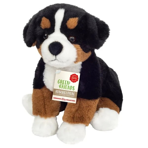 919797 Hermann Teddy Collection knuffel Berner Sennenhond zittend 26 cm