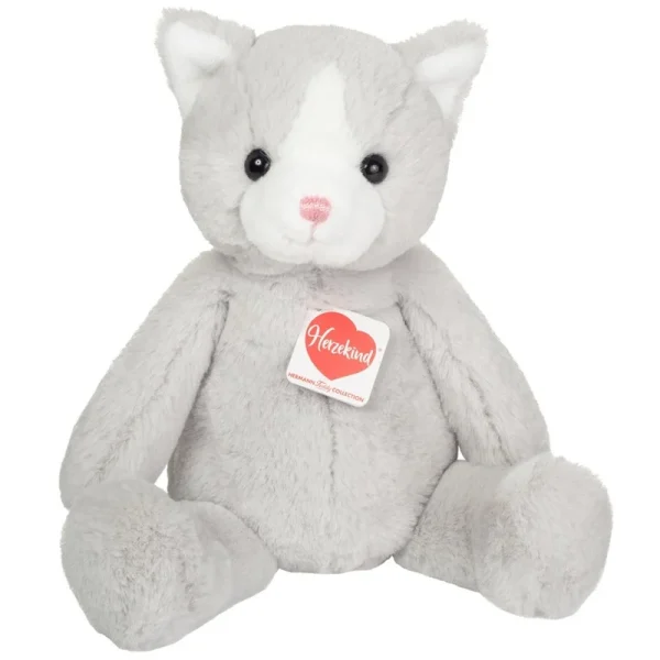 939627 Hermann Teddy Collection knuffel kat Trixi 32 cm voorkant