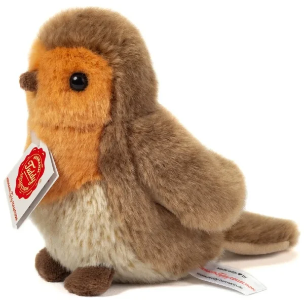 941712 Hermann Teddy Collection knuffel roodborstje voorkant