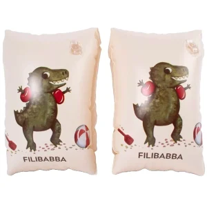 FI-03607 Filibabba zwembandjes Alfie dino beach voorkant