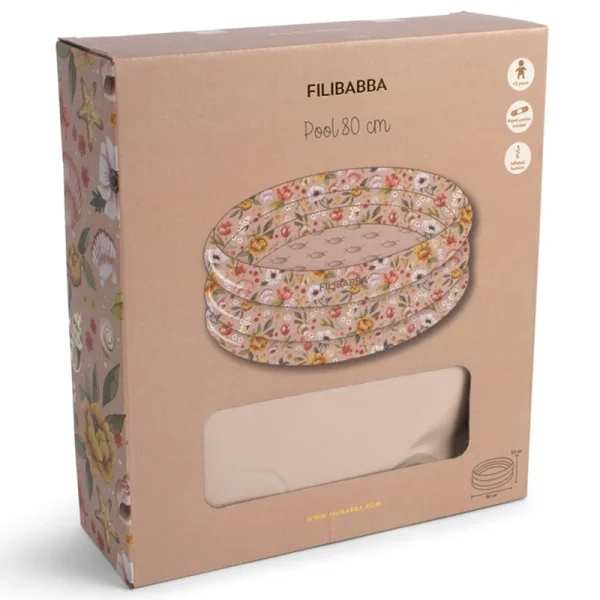 FI-03612 Filibabba zwembad ocean blossom 80 cm verpakking