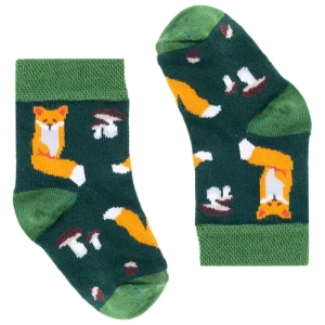 Faves sokken vos groen