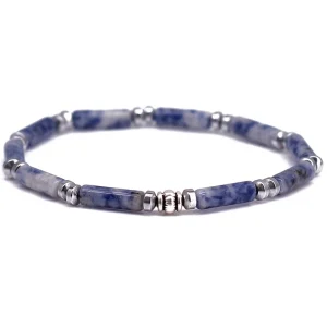 Fortuna Beads armband Italia Blue Spot Stone