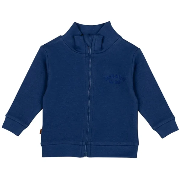 Frogs and Dogs vest sand and sun blauw voorkant