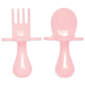 Grabease eerste besteksetje vork en lepel blush