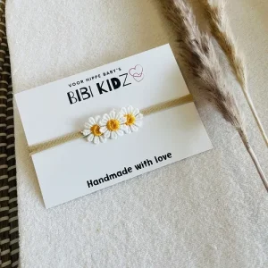 Bibi Kidz | haarbandje madelief orange